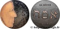 FRANCE Médaille, Robert Aron LITTÉRATURE : ÉCRIVAINS/ÉCRIVAINES - POÈTES Monnaie de Paris 1983 (67,5mm, 172,45g, 12h) -