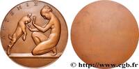 FRANCE Médaille, Artémis par Doumenc, refrappe ANTIQUITÉ Monnaie de Paris (1937)/1980 (115mm, 612,74g, 12h) -