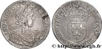 FRANCE Écu, portrait à la mèche longue LOUIS XIV THE SUN KING Montpellier 1653 (39mm, 26,84g, 6h) -