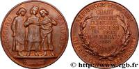 FRANCE Médaille, l’Accord parfait, Prix, concours de dict TROISIÈME RÉPUBLIQUE 1888 (45,5mm, 42,52g, 12h) -