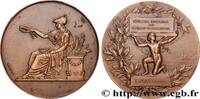 FRANCE Médaille, Union française de la Jeunesse TROISIÈME RÉPUBLIQUE n.d. (50,5mm, 60,24g, 12h) -