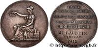FRANCE Médaille, Union syndicale et mutuelle des restaura ASSURANCES 1912 (35,5mm, 22,85g, 12h) -