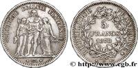 FRANCE 5 francs Hercule 1870 III REPUBLIC Paris 1870 (37mm, 24,94g, 6h) SS 112.77 £ Tax included +  15.61 £ shipping