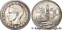 BELGIUM 50 Francs Exposition Universelle de Bruxelles lége BELGIUM 1958 (30mm, 12,46g, 6h) -