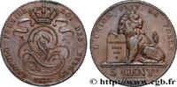 BELGIUM 5 Centimes Léopold Ier BELGIUM 1833 (28,50mm, 10,20g, 6h) -