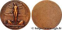 FRANCE Médaillette, Le Lac MUSIQUE, ARTS ET CONCERTS Monnaie de Paris (1942) (23mm, 4,70g, 12h) -