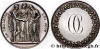 FRANCE Médaille de mariage, La Religion les unit AMOUR ET MARIAGE 1846 (36mm, 22,25g, 11h) -