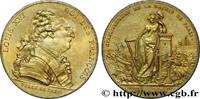 FRANCE Médaille, Ville de Paris - J. S. Bailly maire, ref LOUIS XVI (1789) (35mm, 17,05g, 12h) -
