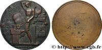 Médaille, Le fer 1940 FRANKREICH ENTREPRISES, INDUSTRIES ET COMMERCES DIVERS Monnaie de Paris 1940 (58,5mm, 113,80g, 12h) SS