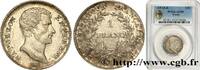 FRANCE 1 franc Napoléon Empereur, Calendrier révolutionna PREMIER EMPIRE / FIRST FRENCH EMPIRE Bordeaux 1805 (23mm, 5g, 6h) -