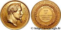 FRANCE Médaille, Concours général d’animaux de boucherie AGRICULTURE 1869 (33,5mm, 24,30g, 12h) -