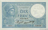 FRANCE 10 Francs MINERVE FRANCE 10 Francs MINERVE 1937 XF+ -