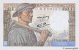 FRANCE 10 Francs MINEUR FRANCE 10 Francs MINEUR 1942 AU- -
