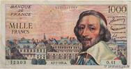 FRANCE 1000 Francs RICHELIEU FRANCE 1000 Francs RICHELIEU 1954 F -