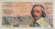 FRANCE 1000 Francs RICHELIEU FRANCE 1000 Francs RICHELIEU 1954 F -
