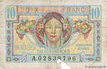 FRANCE 10 Francs TRÉSOR FRANÇAIS FRANCE 10 Francs TRÉSOR FRANÇAIS 1947 F- -