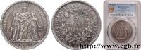 FRANCE 5 francs Hercule III REPUBLIC Paris 1870 (37mm, 25,00g, 6h) -