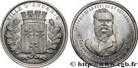 FRANCE Médaille, Souvenir de la fête, Mr Robert TROISIÈME RÉPUBLIQUE 44 - Ancenis 1907 (36,5mm, 4,28g, 12h) -