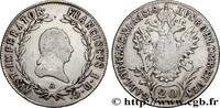 AUSTRIA 20 Kreuzer François Ier AUSTRIA Vienne 1818 (28mm, 6,42g, 12h) -