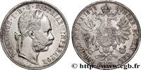 AUSTRIA 1 Florin François-Joseph Ier tête laurée AUSTRIA Vienne 1878 (29mm, 12,34g, 12h) -