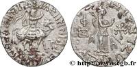 THE ORIENTAL WORLD (ARABO-BYZANTINE, CILICIA, ARME Tétradrachme bilingue32 SCYTHIA - INDO-SCYTHIAN KINGDOM - AZES Gandhara c. 55-35 AC (24,5mm, 8,46g, 12h) -