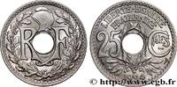 FRANCE 25 centimes Lindauer, Cmes souligné III REPUBLIC 1914 (24mm, 5,03g, 6h) -