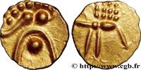 INDIA - INDIAN WORLD Fanam or INDIA - INDIAN WORLD 1820-1830 (8mm, 0,40g, h) -