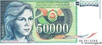 YUGOSLAVIA 50000 Dinara YUGOSLAVIA 50000 Dinara 1988 UNC- -