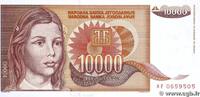 YUGOSLAVIA 10000 Dinara YUGOSLAVIA 10000 Dinara 1992 UNC -