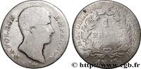 FRANCE 1 franc Napoléon Empereur, Calendrier révolutionna PREMIER EMPIRE / FIRST FRENCH EMPIRE Turin 1805 (23mm, 4,67g, 6h) -