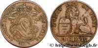 BELGIUM 1 Centime Léopold Ier 1847 BELGIUM 1847 (16,50mm, 2,06g, 6h) SS 47.72 £ Tax included +  15.62 £ shipping