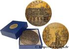 FRANCE Médaille, Pont au Change de Paris PONTS Monnaie de Paris n.d. (84,5mm, 266,33g, 12h) -