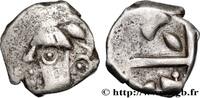 FRANCE Drachme “à la tête cubiste”, S. 1 GALLIA - SOUTH WESTERN GAUL - VOLCÆ TECTOSAGES (Area of Toulouse) Ier siècle av. J.-C (15mm, 2,50g, 3h) -