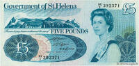 SAINT HELENA 5 Pounds SAINT HELENA 5 Pounds 1981 UNC -