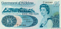 SAINT HELENA 5 Pounds SAINT HELENA 5 Pounds 1981 UNC -