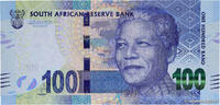 SOUTH AFRICA 100 Rand SOUTH AFRICA 100 Rand 2013 UNC -