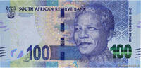 SOUTH AFRICA 100 Rand SOUTH AFRICA 100 Rand 2013 UNC -