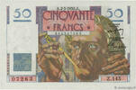 FRANCE 50 Francs LE VERRIER FRANCE 50 Francs LE VERRIER 1950 UNC- -