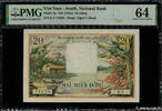 SOUTH VIETNAM 20 Dong SOUTH VIETNAM 20 Dong 1956 UNC- -