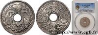FRANCE 25 centimes Lindauer III REPUBLIC 1924 (24mm, 5g, 6h) -