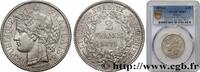 FRANCE 2 francs Cérès, avec légende III REPUBLIC Paris 1871 (27mm, 10g, 6h) -