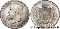 BRAZIL - EMPIRE OF BRAZIL - PETER II 2000 Reis BRAZIL - EMPIRE OF BRAZIL - PETER II 1888 (37mm, 25,53g, 6h) -