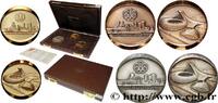 FRANCE Coffret de 3 médailles, Jeux Olympiques de Montréa JEUX OLYMPIQUES 1976 (49,5mm, 444,99g, 12h) -