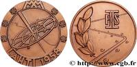 FRANCE Médaille, Championnat du monde de ski nordique SPORTS Finlande, Lahti 1958 (51?5mm, 55,04g, 12h) -