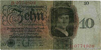 GERMANY 10 Reichsmark GERMANY 10 Reichsmark 1924 VG -