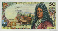 FRANCE 50 Francs RACINE FRANCE 50 Francs RACINE 1976 AU- -