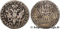 GERMANY - FREE CITY OF HAMBURG 4 Schilling armes de la ville / aigle impérial GERMANY - FREE CITY OF HAMBURG Hambourg 1738 (24mm, 2,89g, 12h) -