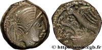 FRANCE Bronze PIXTILOS classe III à l’oiseau et à la main GALLIA - CARNUTES (Beauce area) Chartres (28) c. 40-30 AC. (15mm, 3,50g, 1h) -