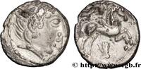 FRANCE Drachme au cavalier et à la main - P II B PICTONES / BITURIGES - MID-WESTERN, Unspecified c. 80-60 AC. (16mm, 2,70g, 5h) -