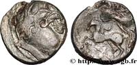 FRANCE Drachme aux deux chevaux, série C PICTONES / BITURIGES - MID-WESTERN, Unspecified Ier siècle avant J.-C. (15mm, 2,75g, 3h) -
